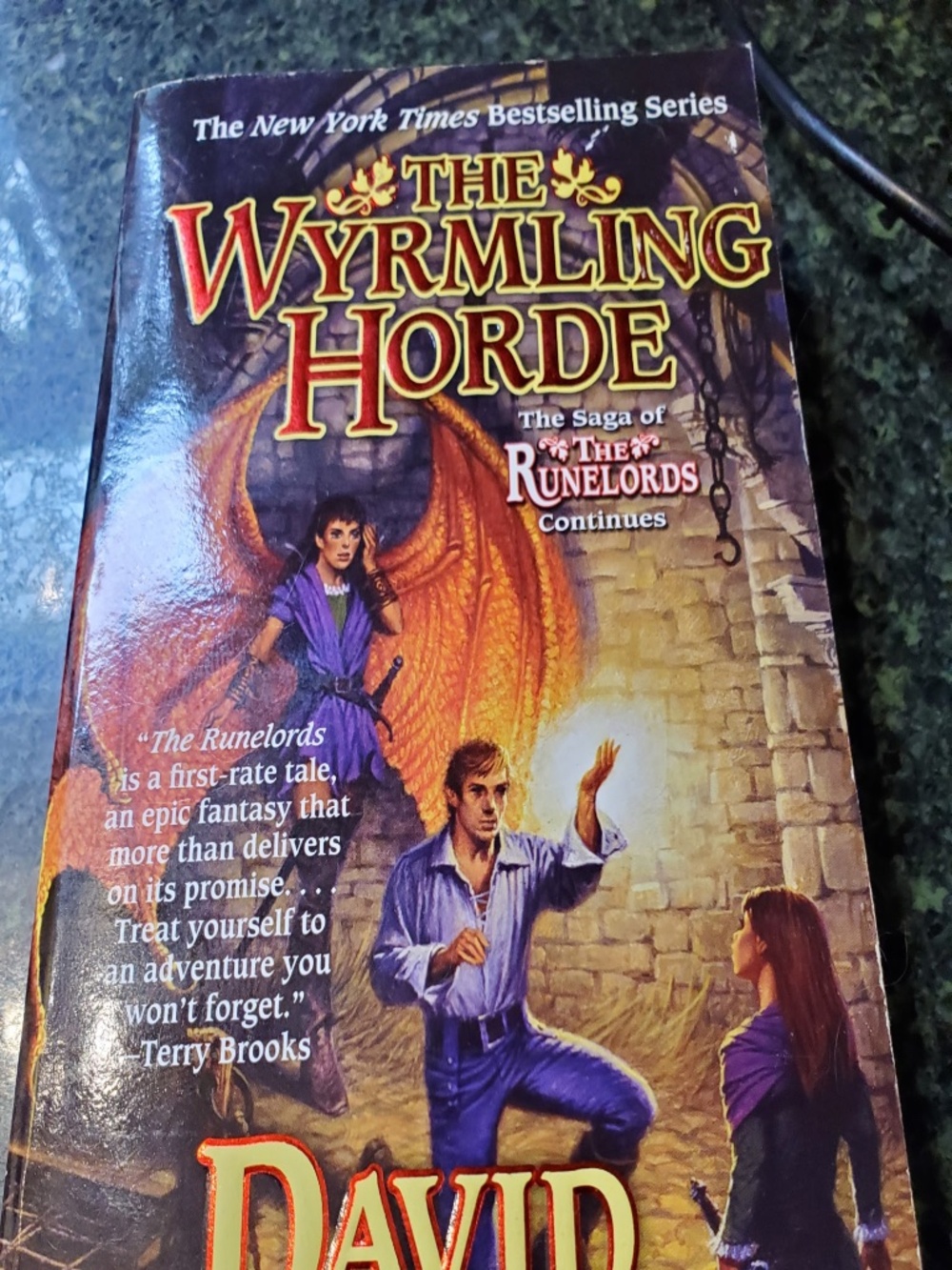 Book the warbling horde by David farmland